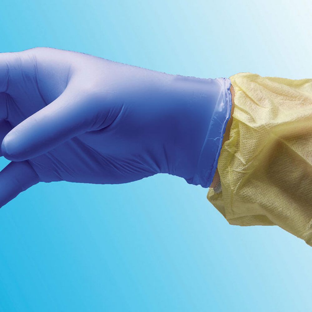 Innovative Healthcare 108300 Nitriderm Nitrile Sterile Exam Gloves “ Pairs - L, 50 Pr/Bx, 4 Bx/Cs