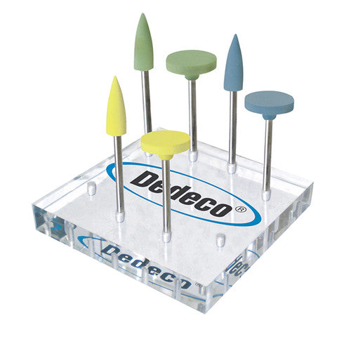 Dedeco 1181 Diamond Silicon Finish Polish 6/Kit