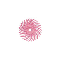 Dedeco 1230 Sunburst 5/8 TC Discs Pink 600 Grit Size (Pumice) 48/Bx