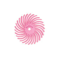 Dedeco 1249 Sunburst 7/8 TC Discs Pink 600 Grit Size (Pumice) 12/Bx