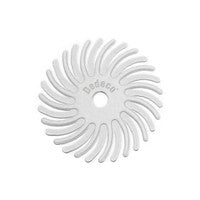 Dedeco 1277 Sunburst 1 TC Discs White 120 Grit Size (A/O) 12/Bx
