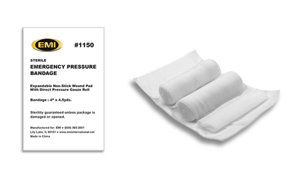 EMI 1150 Emergency Pressure Bandage (Sterile)