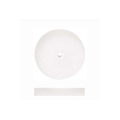 Dedeco 1447 Sunburst 7/8 x 1/8 Wheels White 120 Grit Size (A/O) 12/Bx