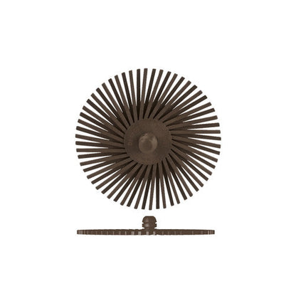 Dedeco 1859 Sunburst 3 TA E-Z Loc Brown 36 Grit Size (A/O) 10/Bx