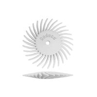 Dedeco 1943 Sunburst 7/8 TC Knife-Edge White 120 Grit Size (A/O) 12/Bx