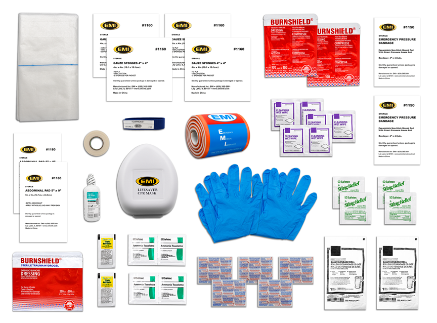 EMI 506 Search and Rescue Response Backpack Complete (Refill Kit)
