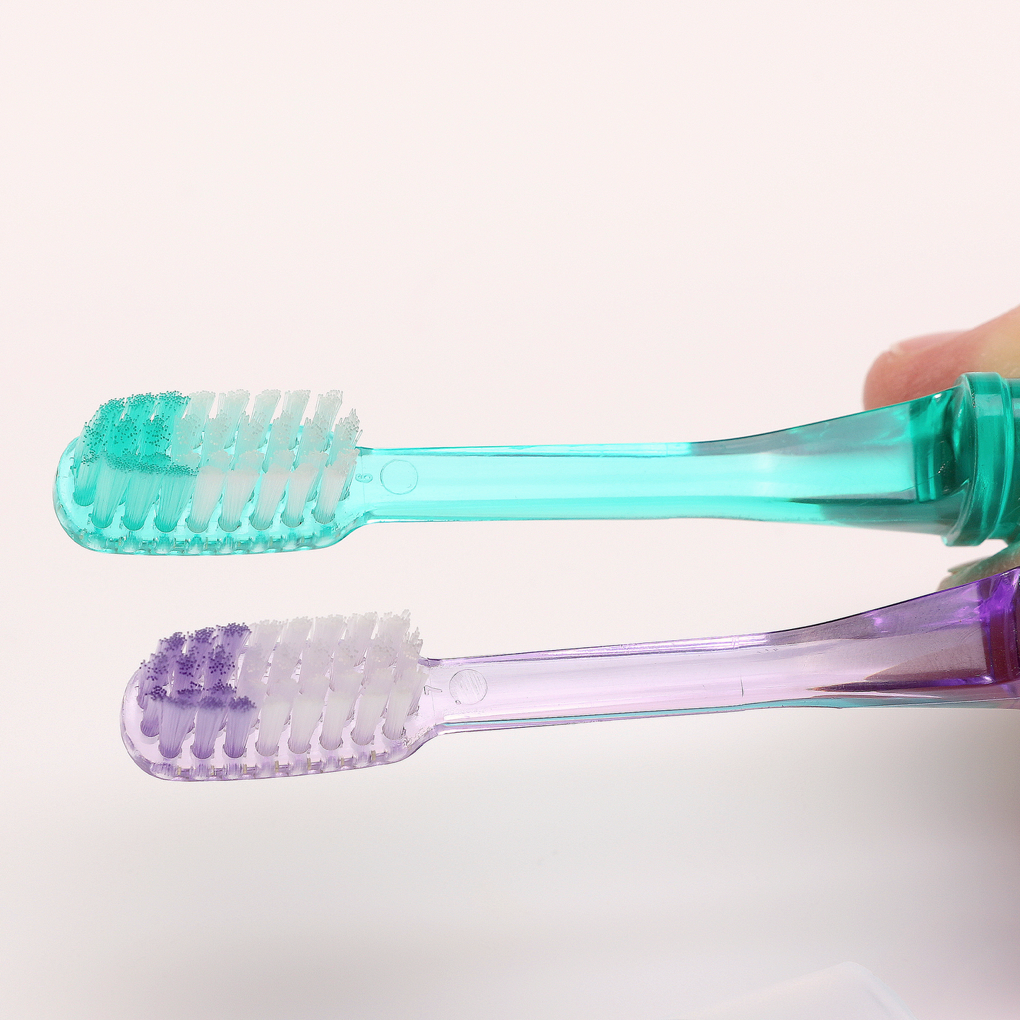 Oraline 000-44003 Pre-Pasted Travel Toothbrush - Soft Bristle Compact Disposable Oral Care Brush (144/Case)