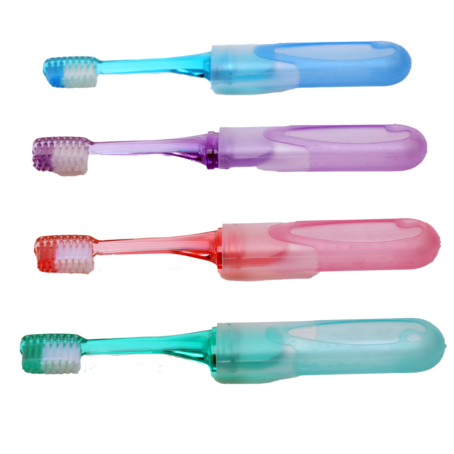 Oraline 000-44004 Adult Full Head Toothbrush - Soft Bristle Institutional 34 Tuft Travel Toothbrush 144/Box (144/Case)