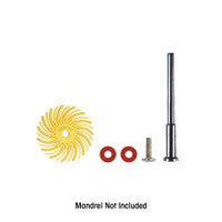 Dedeco 1232 Sunburst 5/8 TC Discs Peach 6 Micron (A/O) 48/Bx