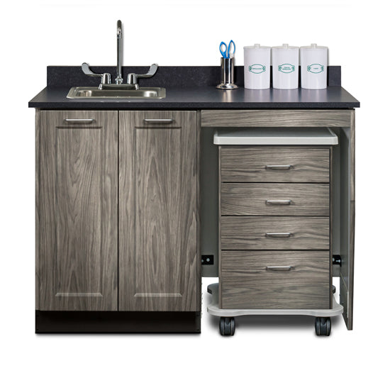 Clinton 58048R 48" Fashion Finish, Cart-Mate Cabinet/Cart Right