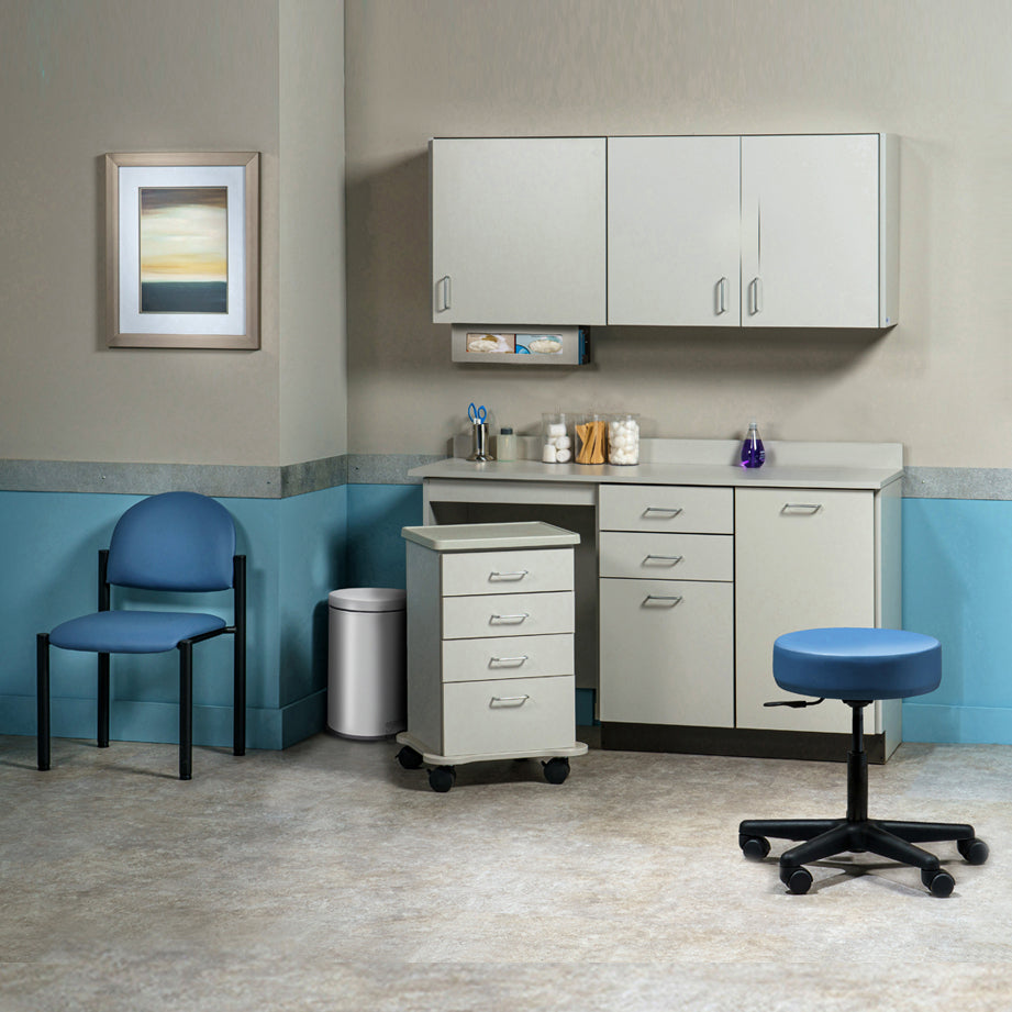 Clinton 748060L Ready Room My Way, 60"Laminate, Cart-Mate Cabinetry Suite/Cart Left