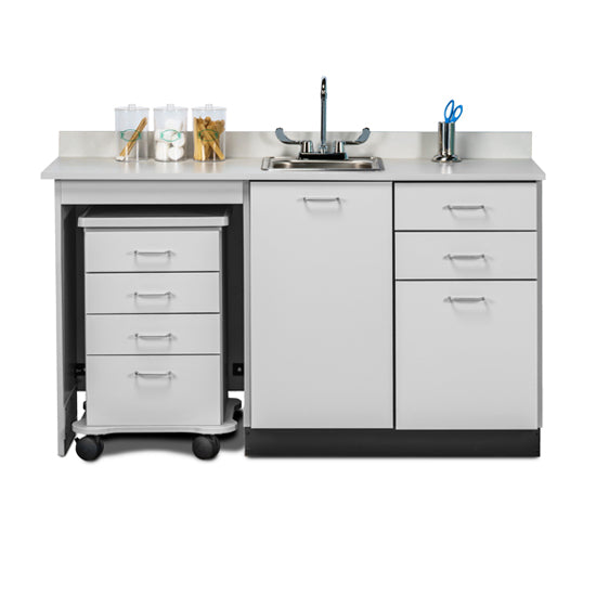 Clinton 48060ML 60" Cart-Mate Cabinet/Cart Left