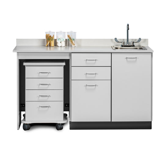 Clinton 48060L 60" Cart-Mate Cabinet/Cart Left