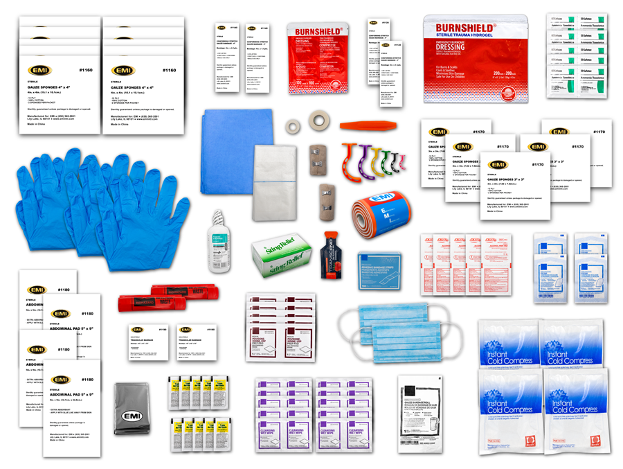 EMI 488 Pro Response Backpack Complete (Refill Kit)