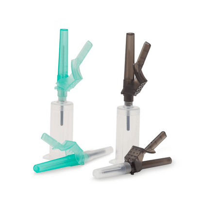 Myco Medical SBCN-R22G114T - RELI® Safety Blood Collection Needle with Attached Tube Holder 22G x 1.25