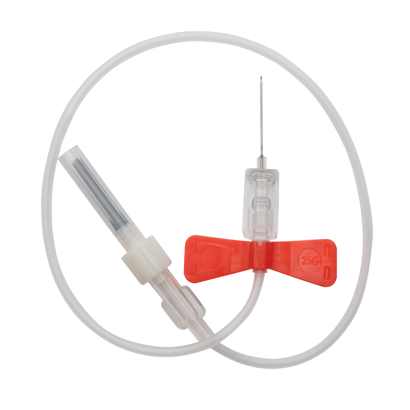Myco Medical GSBCS25G-12 - RELI® SAFETY BLOOD COLLECTION SETS with EZ-Flash® Technology, 25G x ¾" Needle, 12" Tubing - UOM 100/BX