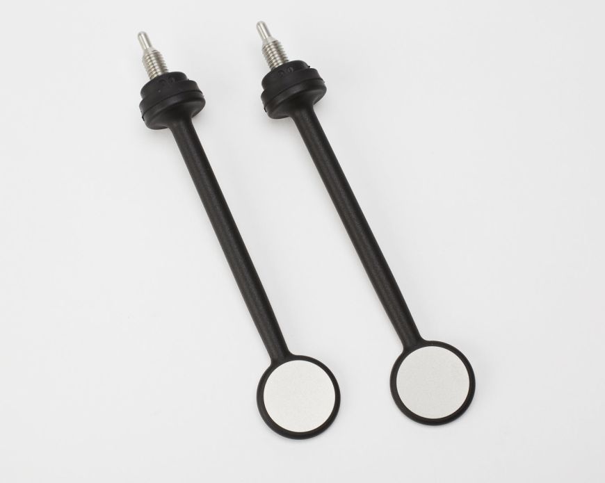 Zoll Medical 8000-0277-08 Over Molded Internal Electrode Paddles, 1.0" (2.6 Cm) Dia. By 6.4" (16.3 Cm) Long Pair, Pediatric