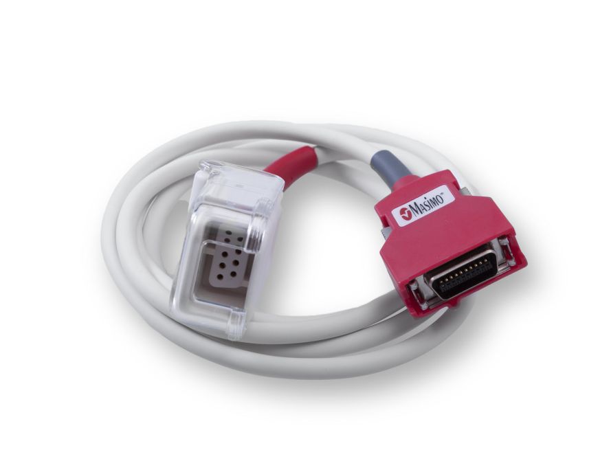 Zoll Medical 8000-0330 Red Lnc-4, 4 Ft Reusable Patient Cable