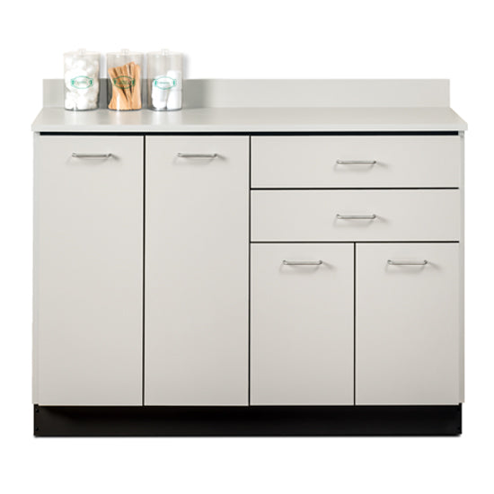 Clinton 8048 Base Cabinet with 4 Doors and 2 Drawers