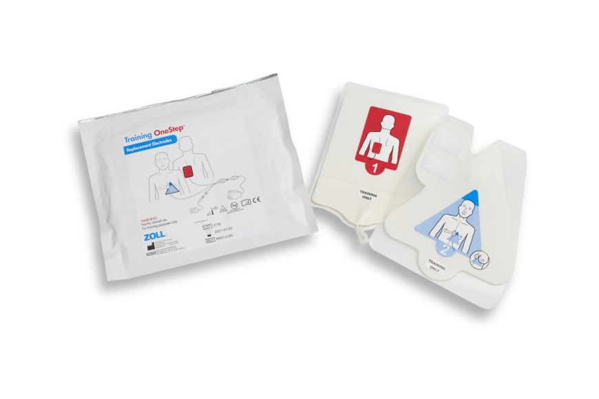 Zoll Medical 8900-0185 Training Onestep™ Replacement Electrode (8 Per Case)