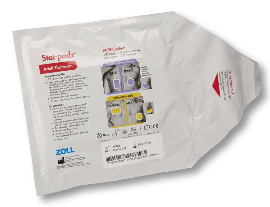 Zoll Medical 8900-4003 Stat-Padz® Electrode, 12/Case