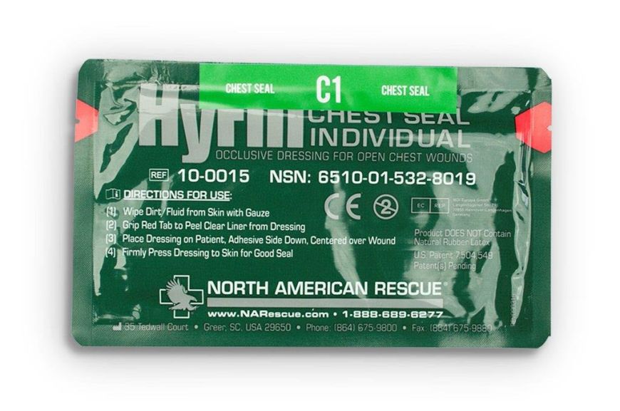 Zoll Medical 8911-000130-01 Mobilize Trauma Kit Refill, Item C1, Chest Seal