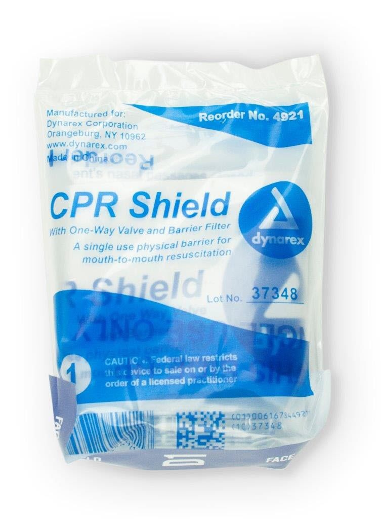 Zoll Medical 8911-000140-01 Mobilize Trauma Kit Refill, Item D1, Face Shield