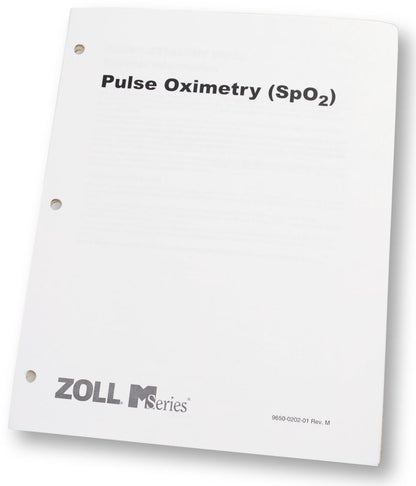 Zoll Medical 9650-0202-01 Spo2 Operator'S Guide Insert