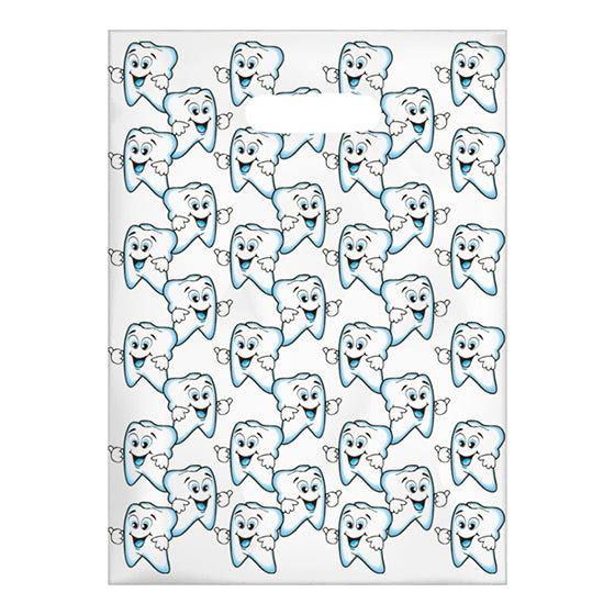 Sherman Specialty 98K Blue Cute Tooth Scatter Bag, 100 Per Pack