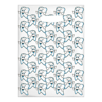 Sherman Specialty 98K Blue Cute Tooth Scatter Bag, 100 Per Pack