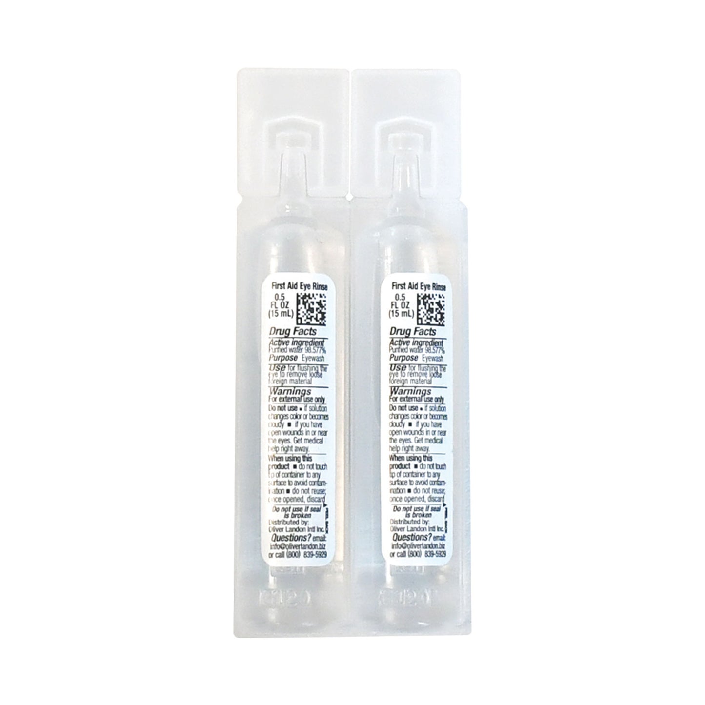 Aero Healthcare AW1000US AeroWash™ Eyewash 1/2oz, 368/Case