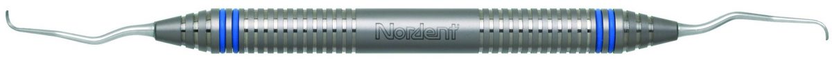Nordent CENSGR11-12ML Gracey Curette #11-12 (Mini Blade – Long Reach) – Xdura® – Duralite® Colorrings
