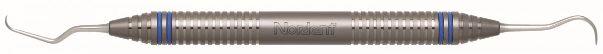 Nordent CESCN137ML Anterior Scalette N137Ml (Mini Blade – Long Reach) – Classic – Duralite® Colorrings