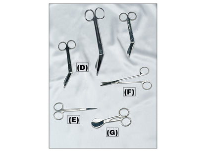 EMI 1040 Lister Bandage Scissors 4 1/2