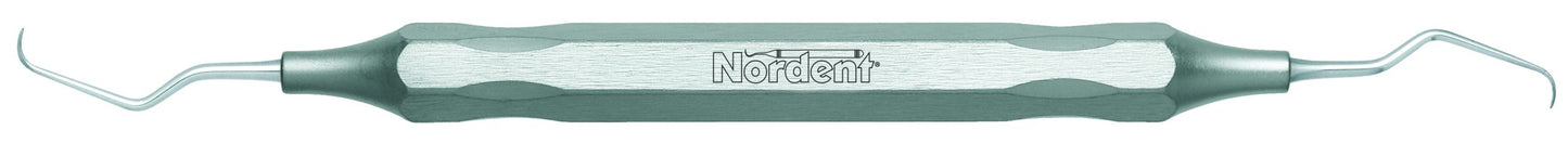 Nordent ESCGR3-4ML Gracey #3-4 (Mini Blade – Long Reach) – Classic – DuraLite® Hex