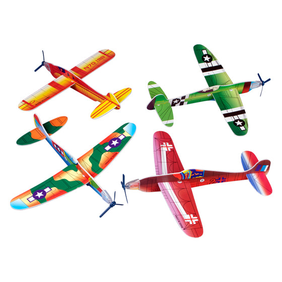 Sherman Specialty F44 8" WW II Gliders, 48 Per Pack