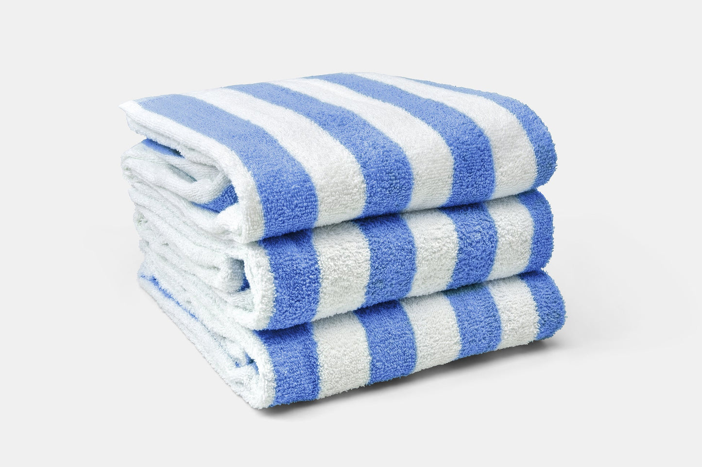 Thomson Mills 911511-101 Island Stripe - Cotton Pool Terry Towel, 1 dozen