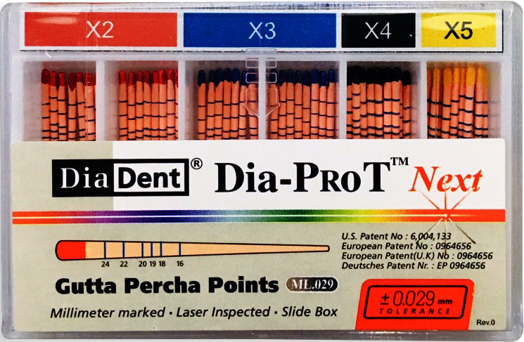 Diadent ML167-S605 Dia-ProT Next #X5, 60 Pts/Box