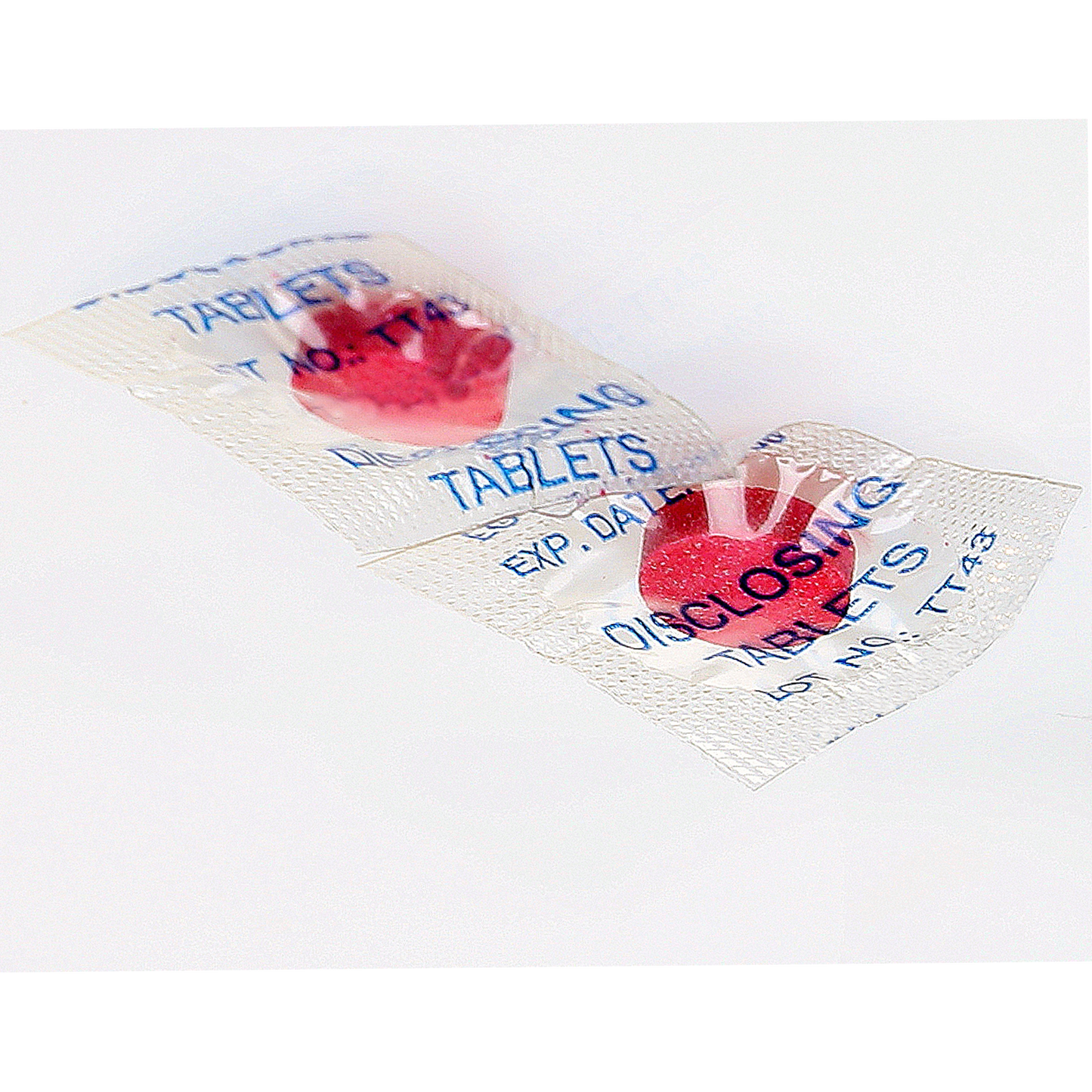 Oraline ORA00126 Disclosing Tablets - Plaque Detection Chewable Dental Tablets 250/Pack (250/Case)