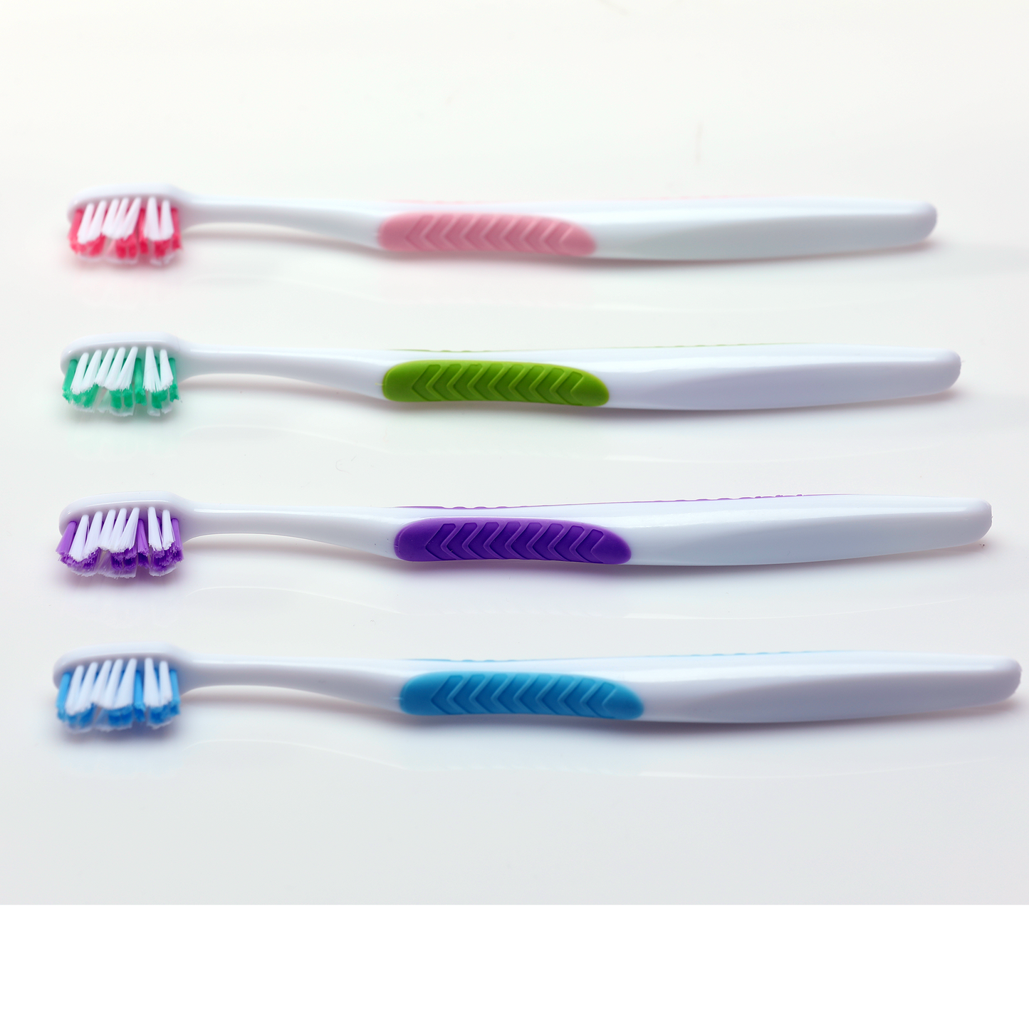 Oraline ORA16779B Premium Sensitive Care Compact Head Toothbrush - Extra Soft 30 Tuft Adult Dental Brush (72/Case)