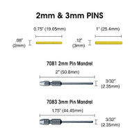 Dedeco 1380 Sunburst 3mm Pin Assortment (A/O) 49/Kit