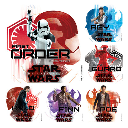Sherman Specialty PS660 Star Wars VIII The Last Jedi, 100 Per Roll