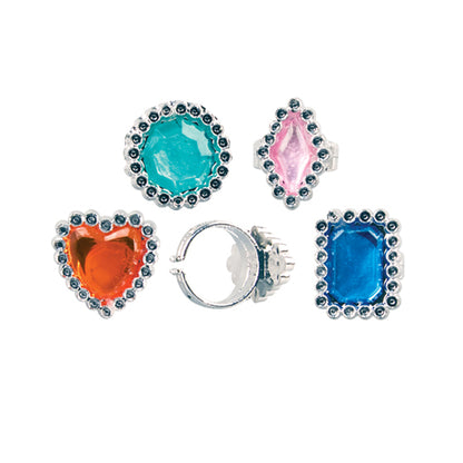 Sherman Specialty R3 Large Jewel Ring Assorted, 144 Per Pack