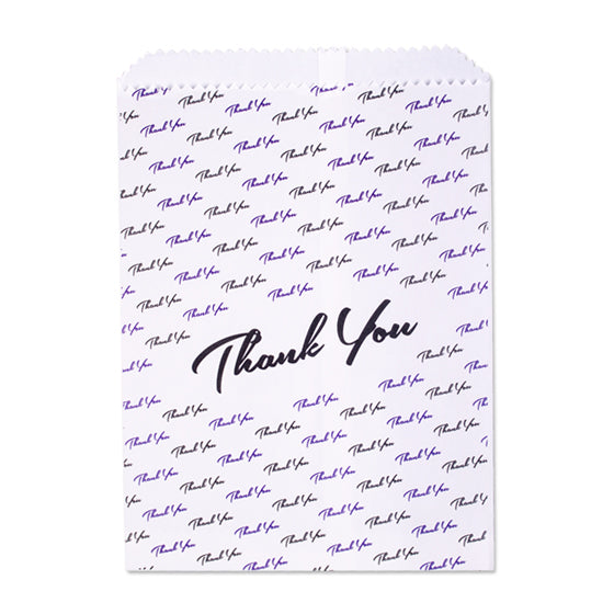 Sherman Specialty S8631 Thank You Paper Bag, 100 Per Pack