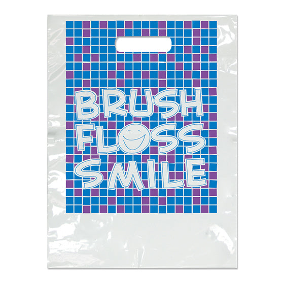 Sherman Specialty SBG84 Small Brush Tile Bag, 100 Per Pack