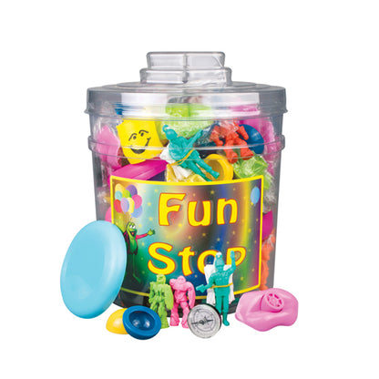 Sherman Specialty VA6 Value Action Toy Canister (132), 132 Per Pack
