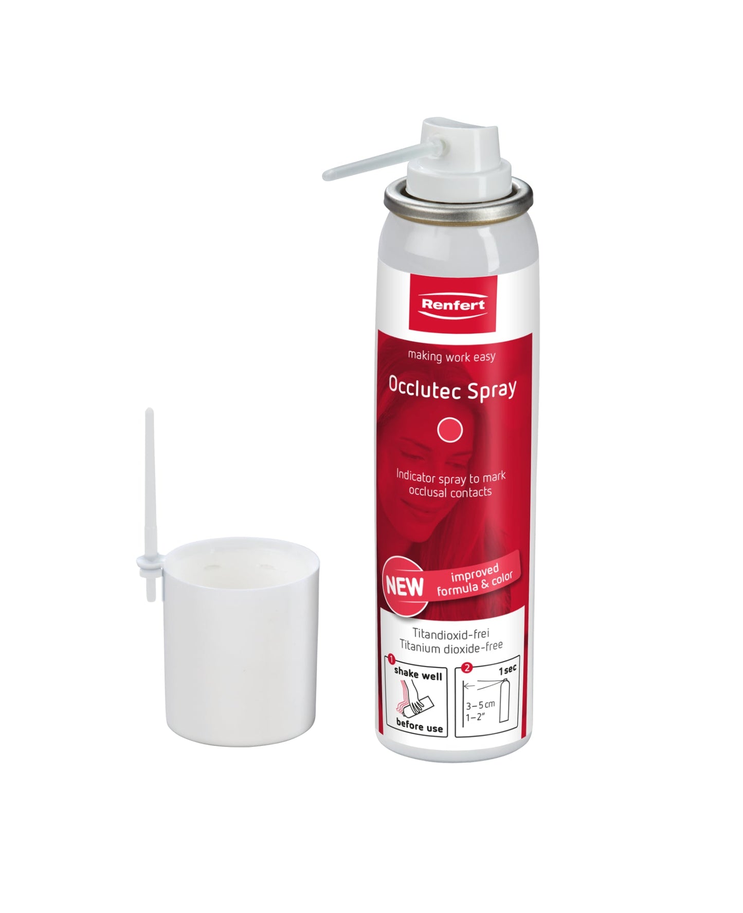 Renfert 19353000 Occlutec Red, 75Ml