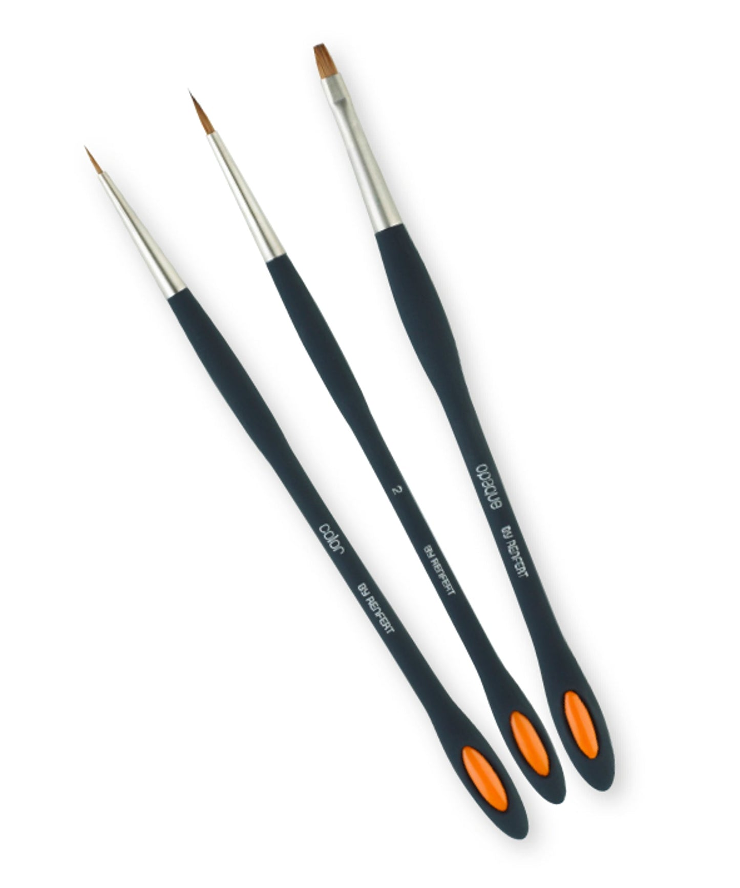 Renfert 17251000 Lay:Art Style Set W.1 Each Staining/ Opaque/Size 2 Brush