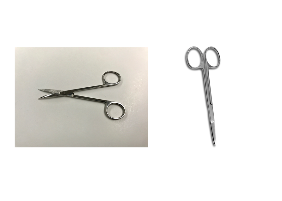 EMI 1460 Iris Scissors Curved 4 1/2