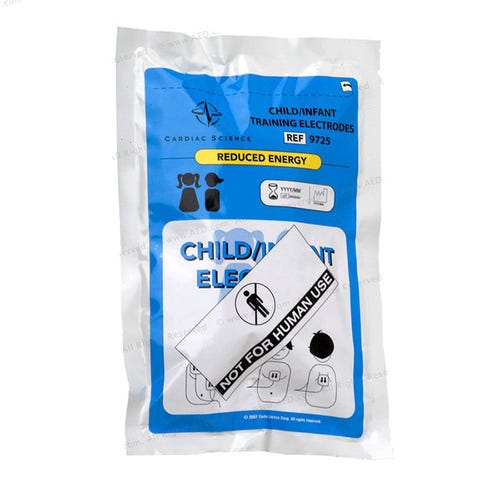 Zoll Medical 9725-001 Cardiac Science Pediatric Training Electrodes